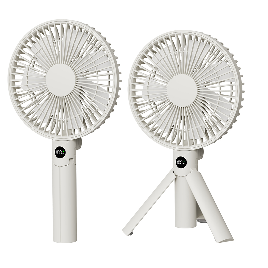 Outdoor Camping Misting Fan - Kipas Tangan Lipat Portabel Baru 3000mAh,