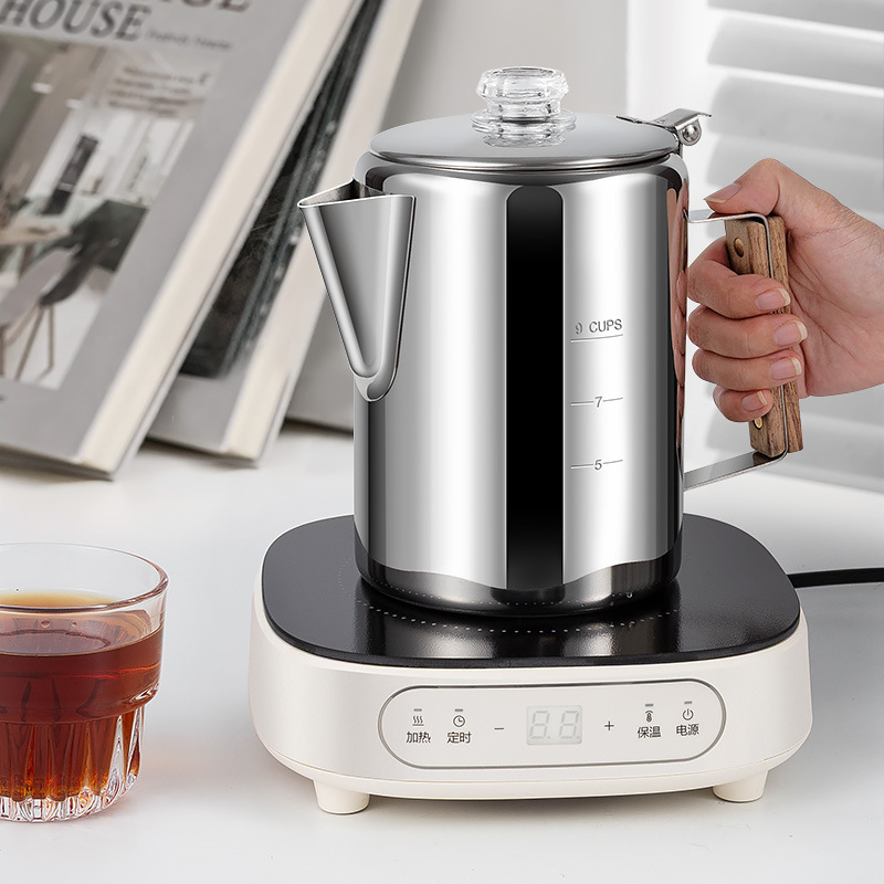 Camp Percolator Coffee - Ketel Kopi Camping dari Baja Anti