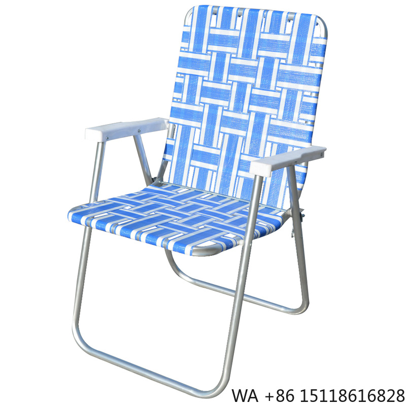 Folding Chair - Kursi Lipat Taman Berbahan Webbed untuk