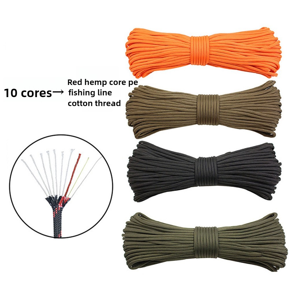 Camping Quiet - Paracord 550 100FT(30M) 10-Core 4mm, Alat