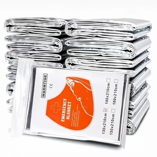 Emergency Mylar Blanket - Selimut Darurat Termal Mylar, Selimut Penyelamat