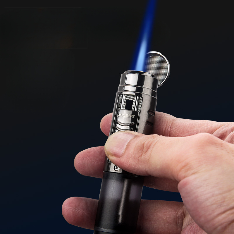JUJUR Pemantik Cerutu Logam Ta - Outdoor Windproof Lighter ulasan dan harga