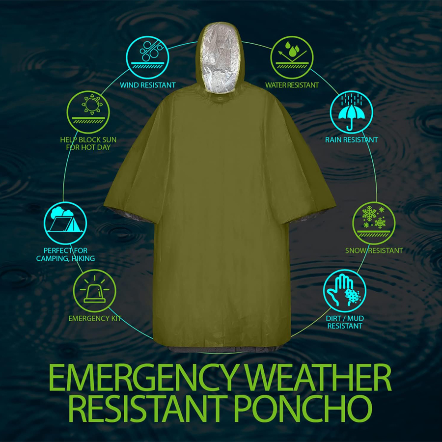 Set Ponco Darurat 3/5 Pak - Ta - Emergency Mylar Blanket ulasan dan harga