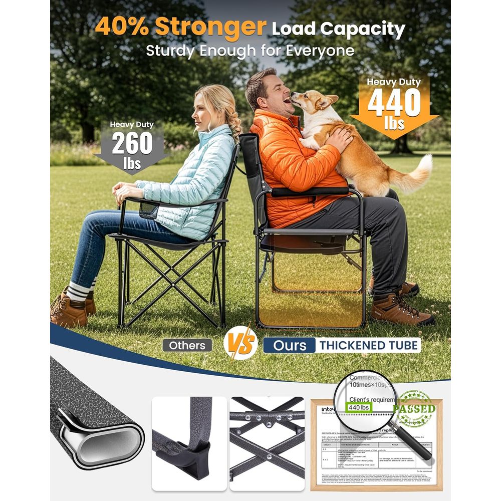 Kursi Direktur Camping Ukuran  - Folding Chair ulasan dan harga