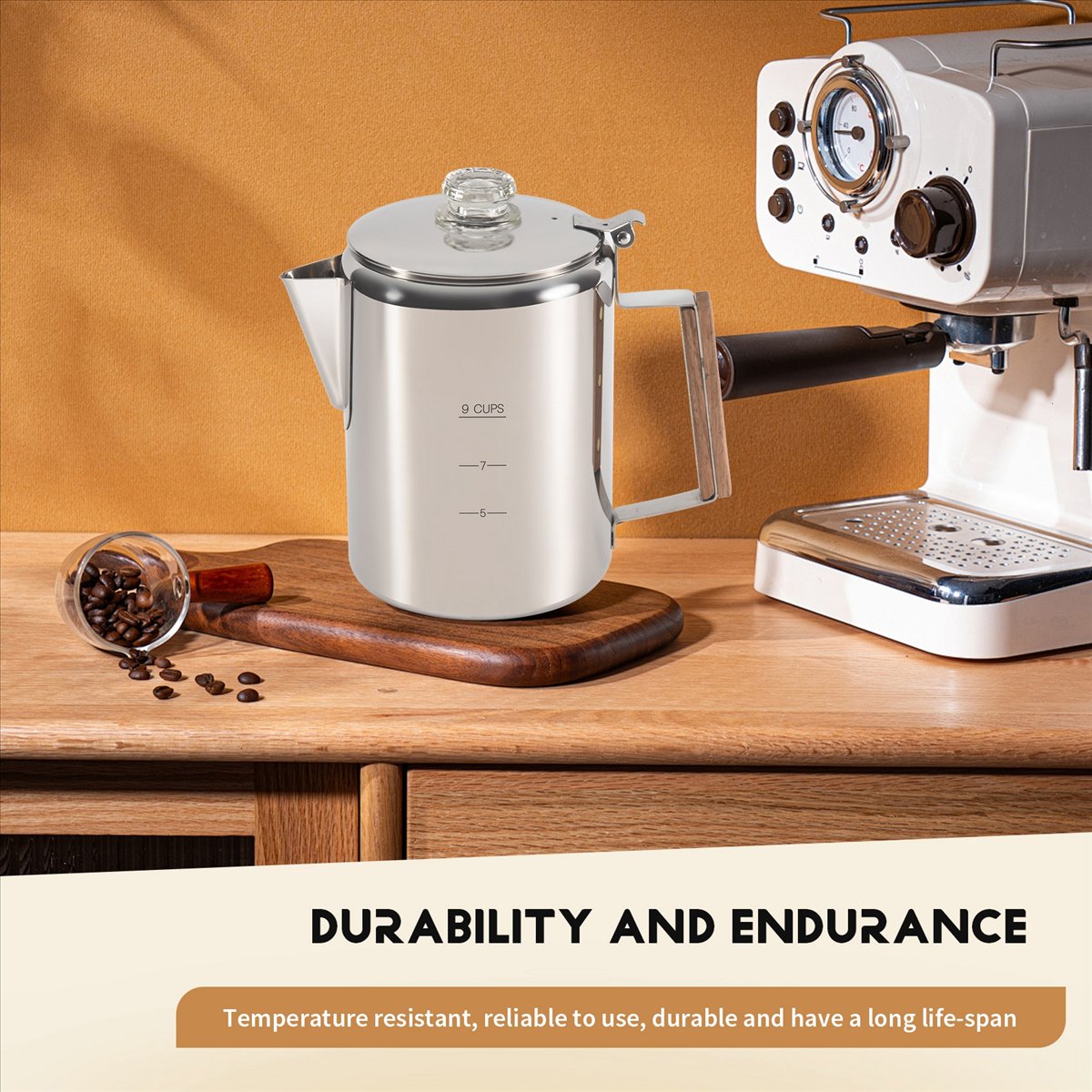 Alat Pembuat Kopi Perkolator u - Camp Percolator Coffee ulasan dan harga
