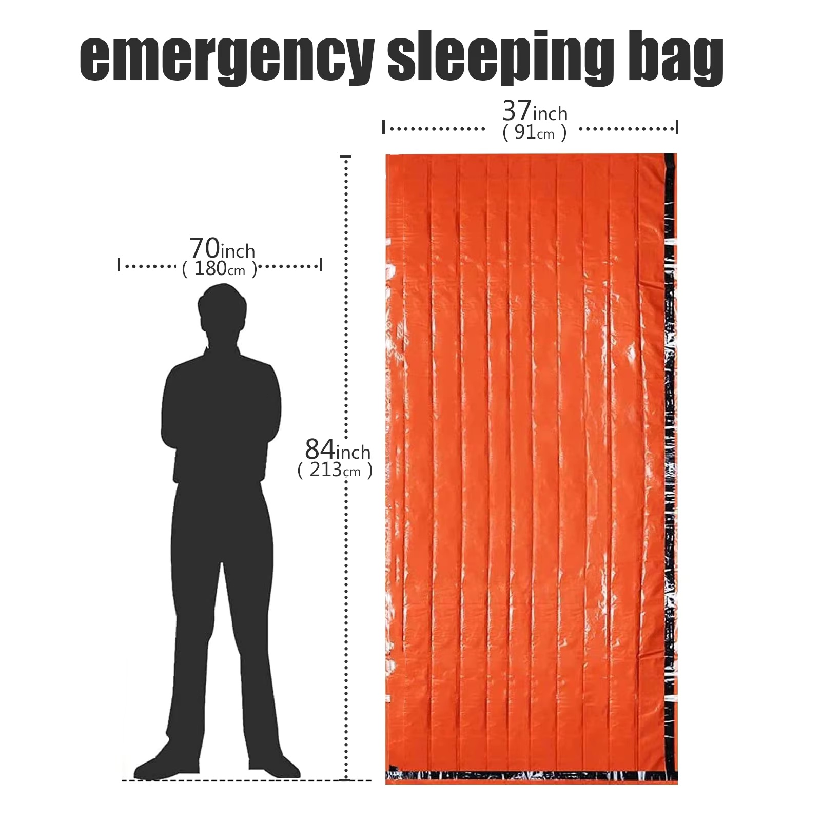 1-5 Pak Kantong Tidur Darurat  - Emergency Mylar Blanket ulasan dan harga