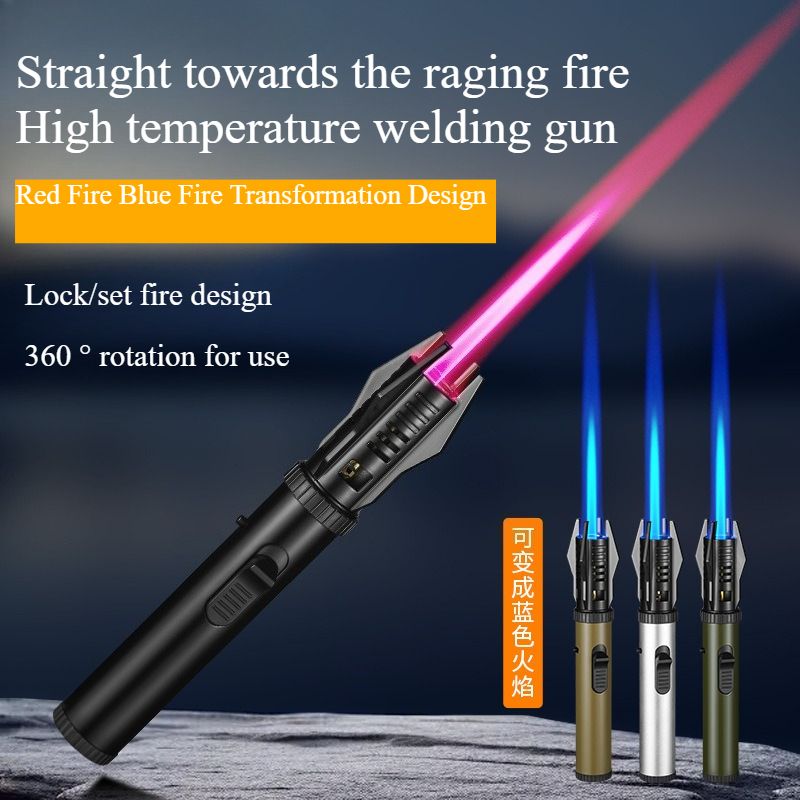 1800 ° Pistol Semprot Suhu Tin - Outdoor Windproof Lighter ulasan dan harga