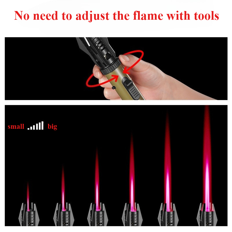 1800 ° Pistol Semprot Suhu Tin - Outdoor Windproof Lighter ulasan dan harga