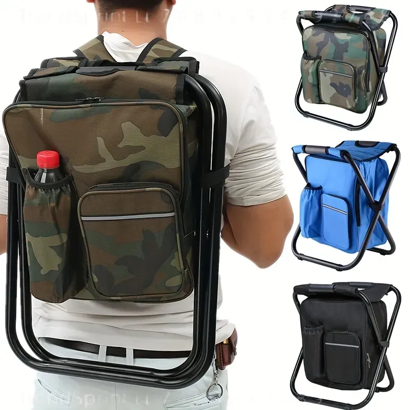 Kursi Ransel Pancing Lipat 2-i - Folding Chair ulasan dan harga