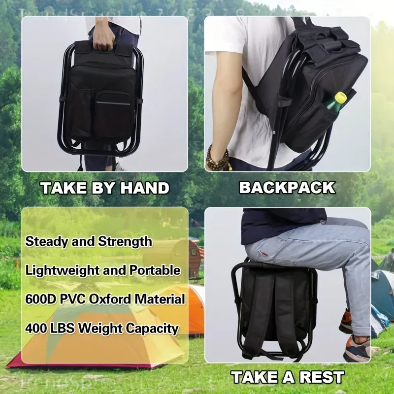 Kursi Ransel Pancing Lipat 2-i - Folding Chair ulasan dan harga