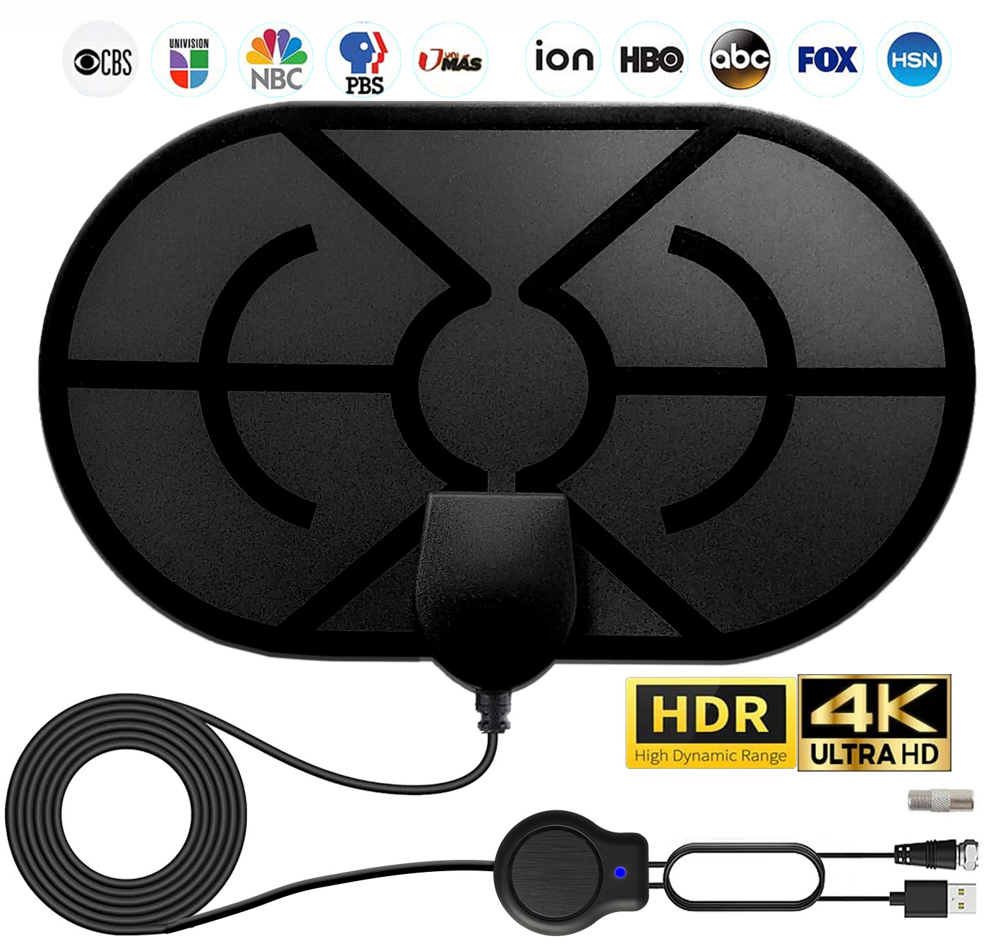 Antena TV Digital Indoor 5000  - Outdoor Camping Tv ulasan dan harga
