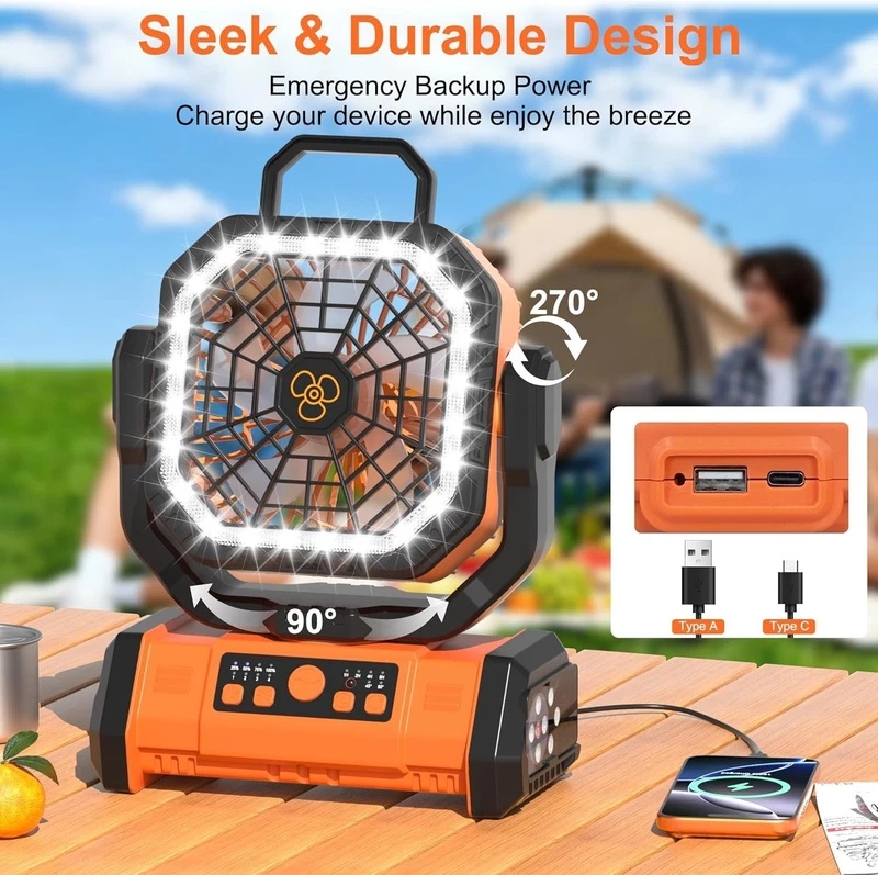 Kipas Pendingin Portabel Multi - Outdoor Camping Misting Fan ulasan dan harga