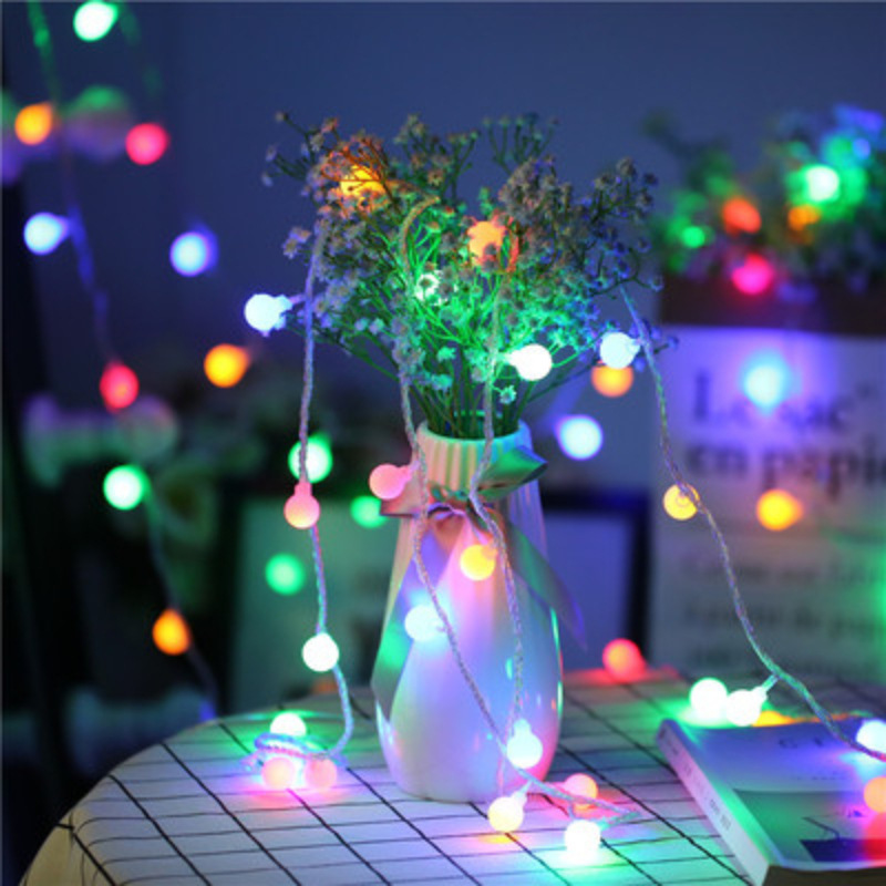 Lampu LED Bola Tenaga USB/Bate - Outdoor Camping Lights String ulasan dan harga