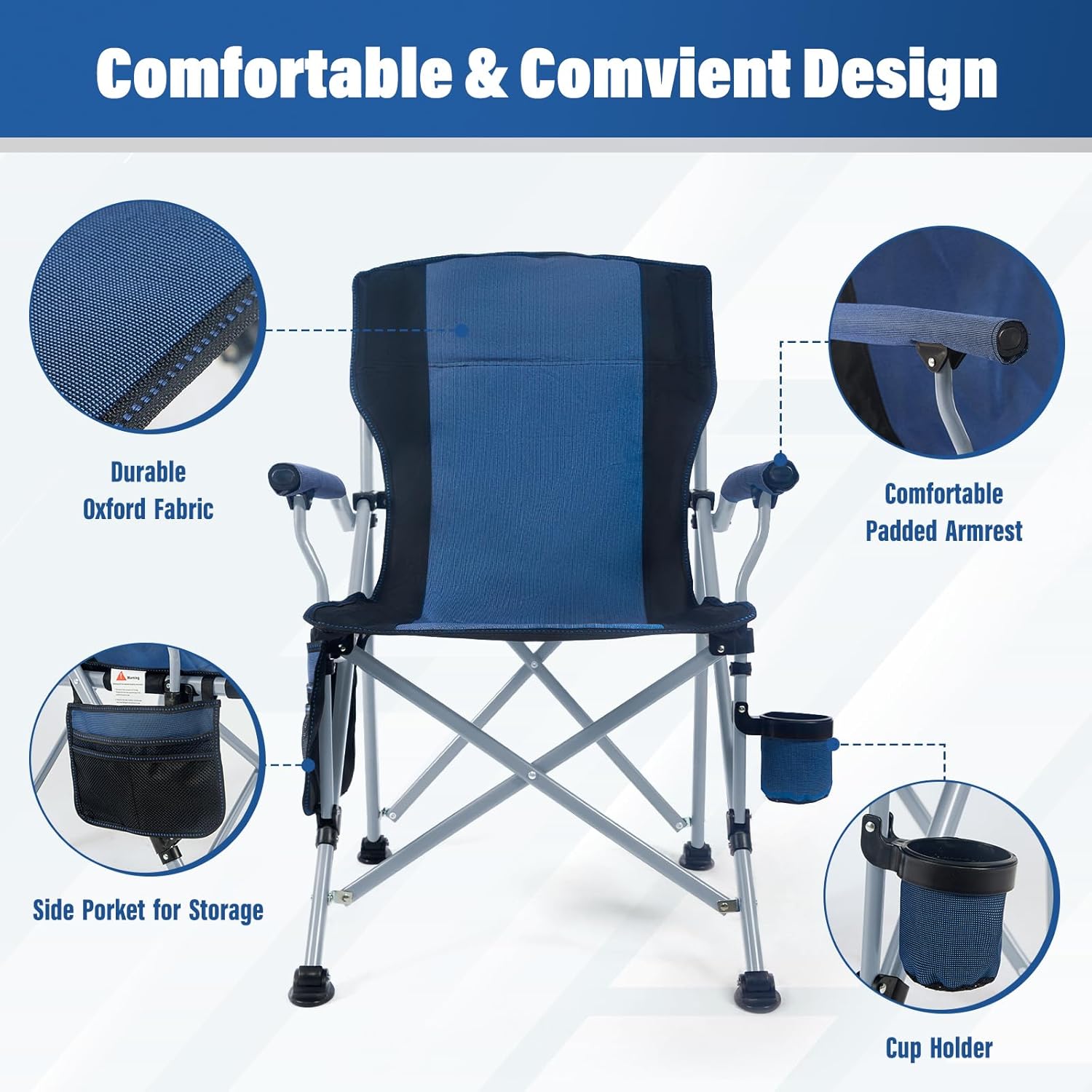 Kursi Lipat Portabel Outdoor G - Folding Chair ulasan dan harga