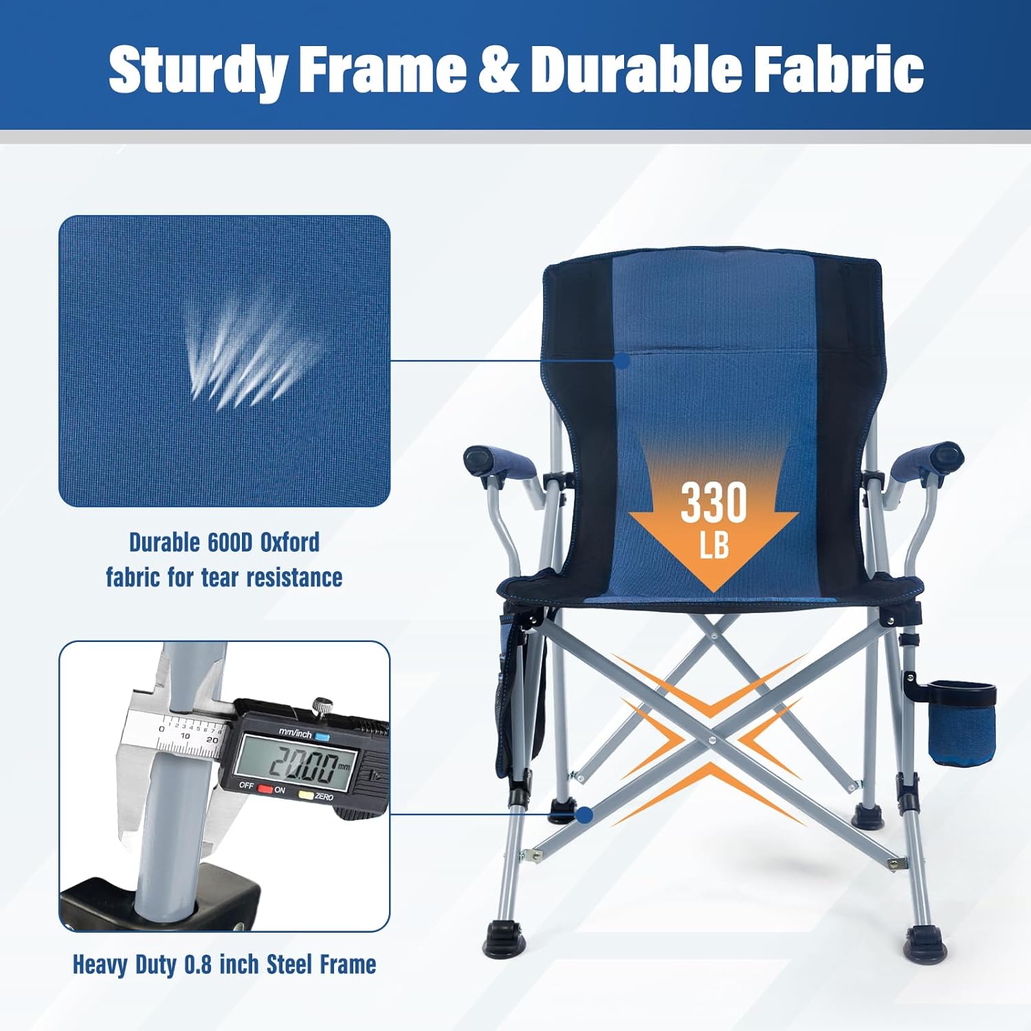 Kursi Lipat Portabel Outdoor G - Folding Chair ulasan dan harga