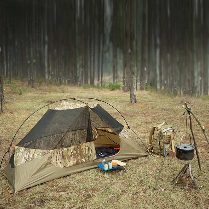 Tenda Taktis untuk Satu Orang  - Outdoor Camping Solo ulasan dan harga