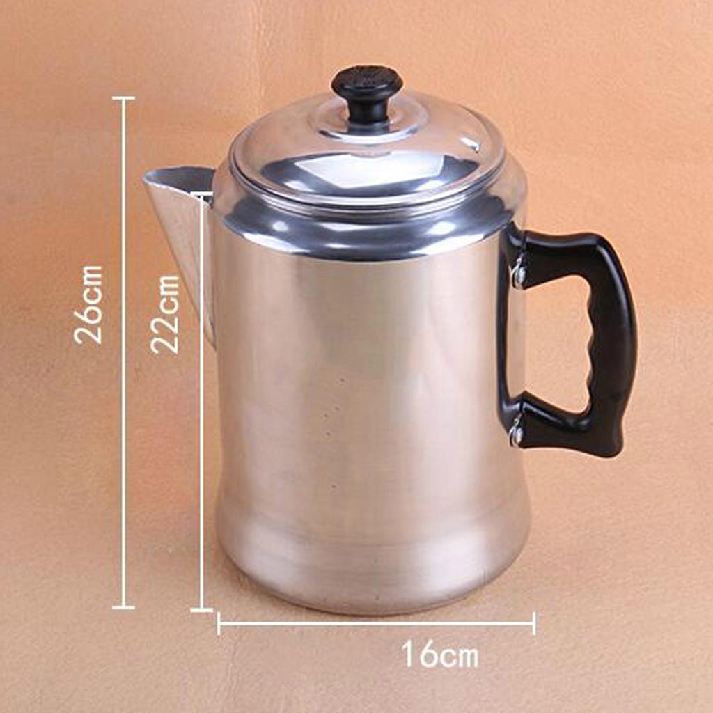 Ketel Kopi Aluminium Alloy unt - Camp Percolator Coffee ulasan dan harga