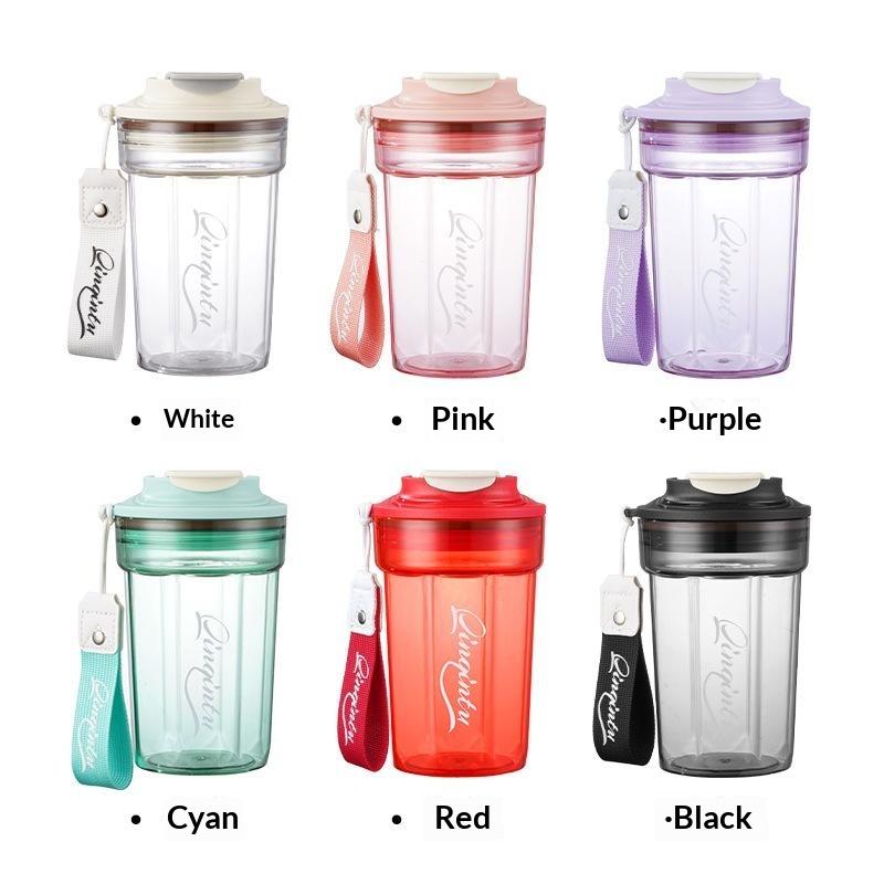 Gelas Kopi Plastik Transparan  - Outdoor Camping Food ulasan dan harga