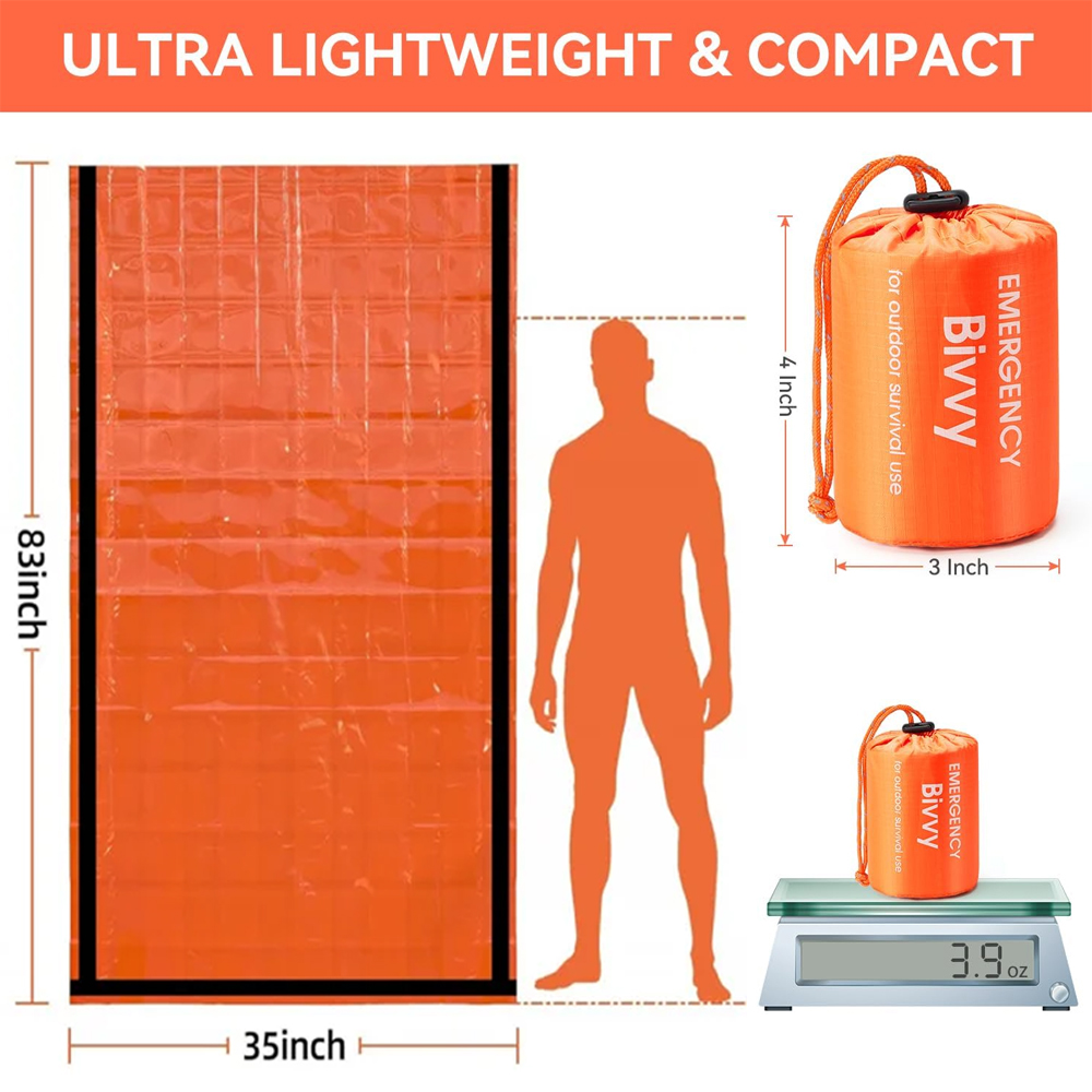 Kantong Tidur Darurat Selimut  - Emergency Mylar Blanket ulasan dan harga