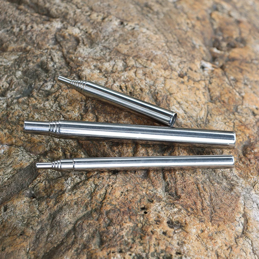 Pipa Tiup Stainless Steel, Bel - Camping Quiet ulasan dan harga