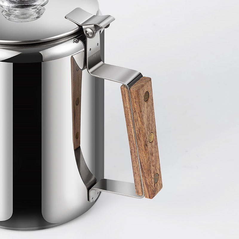 Ketel Kopi Camping dari Baja A - Camp Percolator Coffee ulasan dan harga