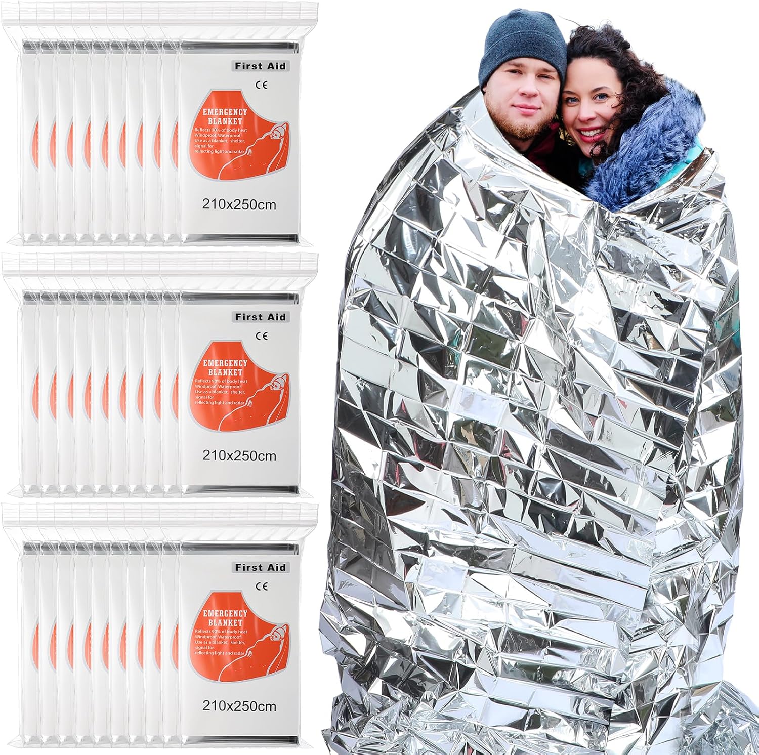 Selimut Termal Mylar Darurat 5 - Emergency Mylar Blanket ulasan dan harga
