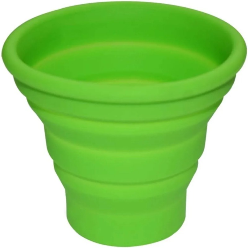 1Pc 200ml Cangkir Lipat Siliko - Outdoor Camping Food ulasan dan harga