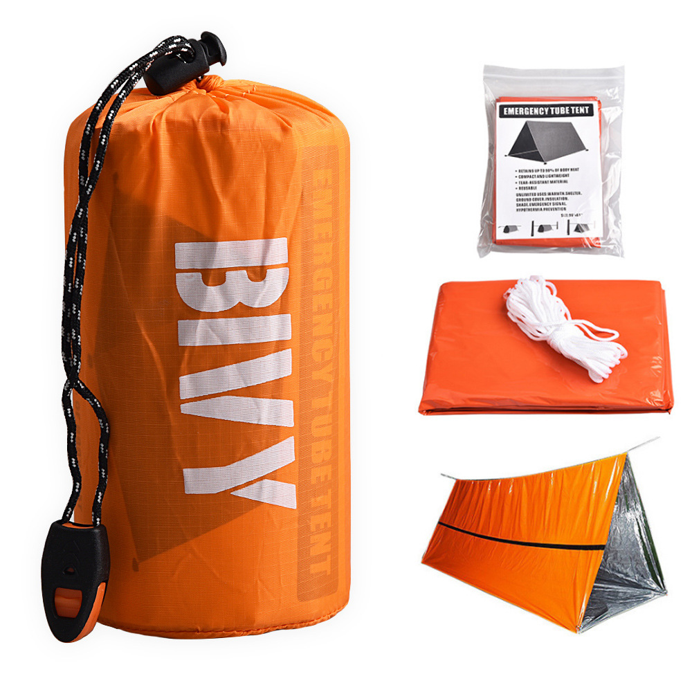 2 orang darurat Shelter Bivy K - Emergency Mylar Blanket ulasan dan harga