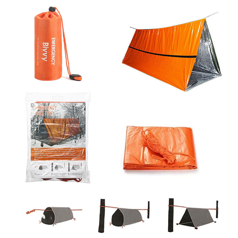 2 orang darurat Shelter Bivy K - Emergency Mylar Blanket ulasan dan harga