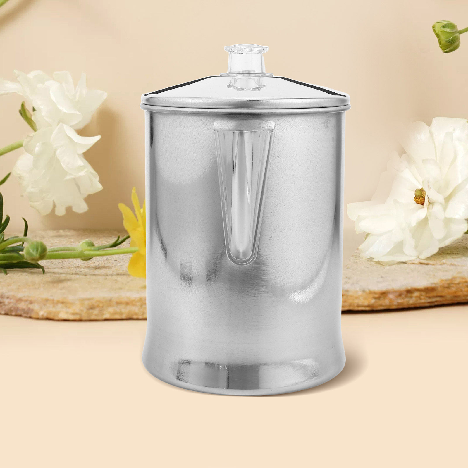 Ketel Kopi Aluminium 1.8L untu - Camp Percolator Coffee ulasan dan harga