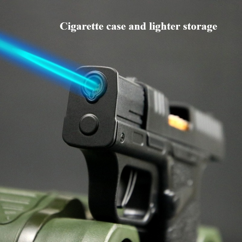 Kotak Rokok Bentuk Pistol untu - Outdoor Windproof Lighter ulasan dan harga