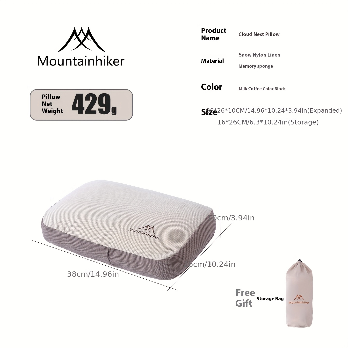 Bantal busa otomatis mengemban - Camping Quiet ulasan dan harga