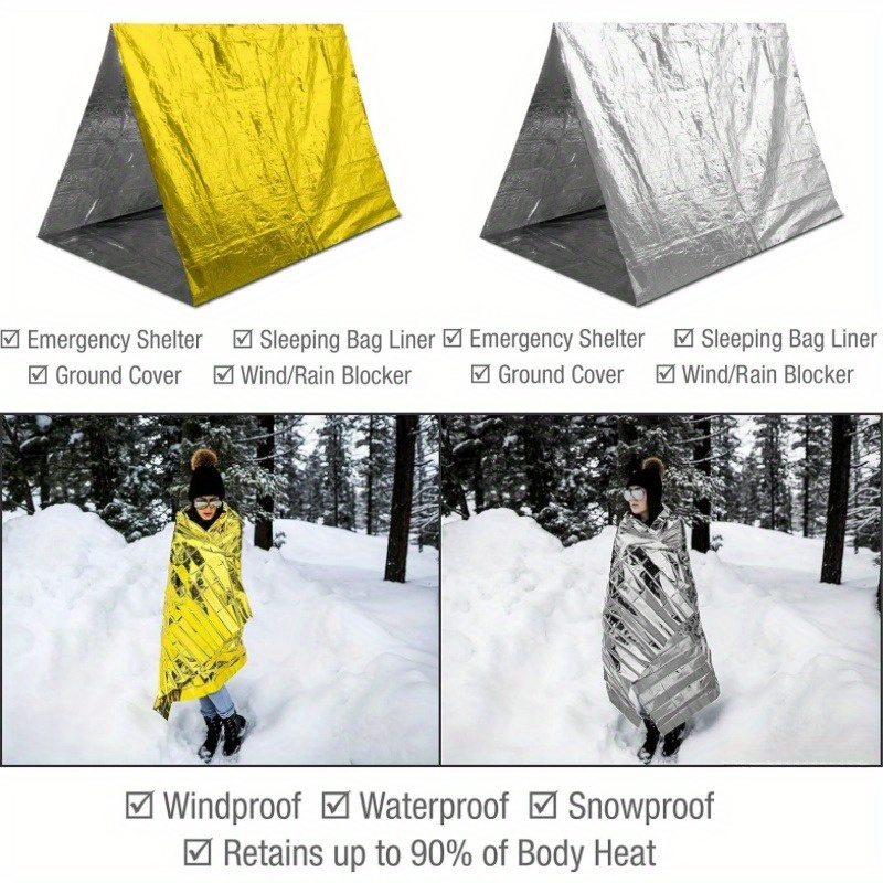 Selimut isolasi Mylar darurat- - Emergency Mylar Blanket ulasan dan harga
