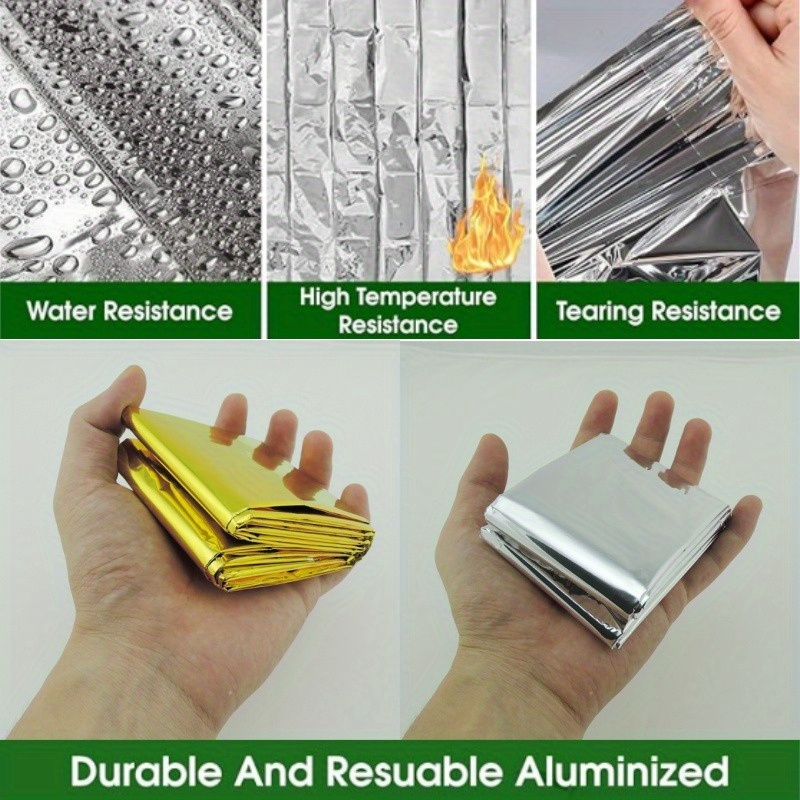 Selimut isolasi Mylar darurat- - Emergency Mylar Blanket ulasan dan harga
