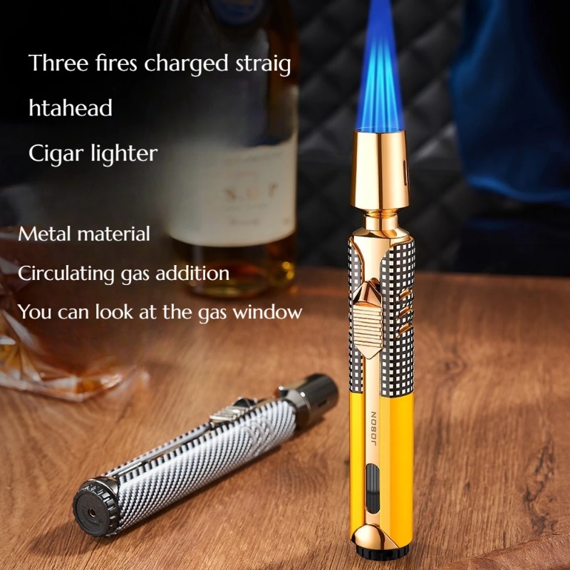 Pemantik Api Jet JOBON Metal 3 - Outdoor Windproof Lighter ulasan dan harga