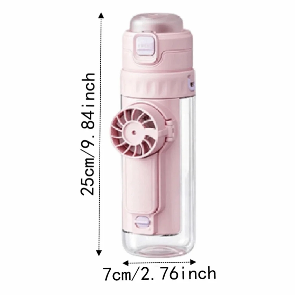 Botol Air Semprot 2-in-1 untuk - Outdoor Camping Misting Fan ulasan dan harga