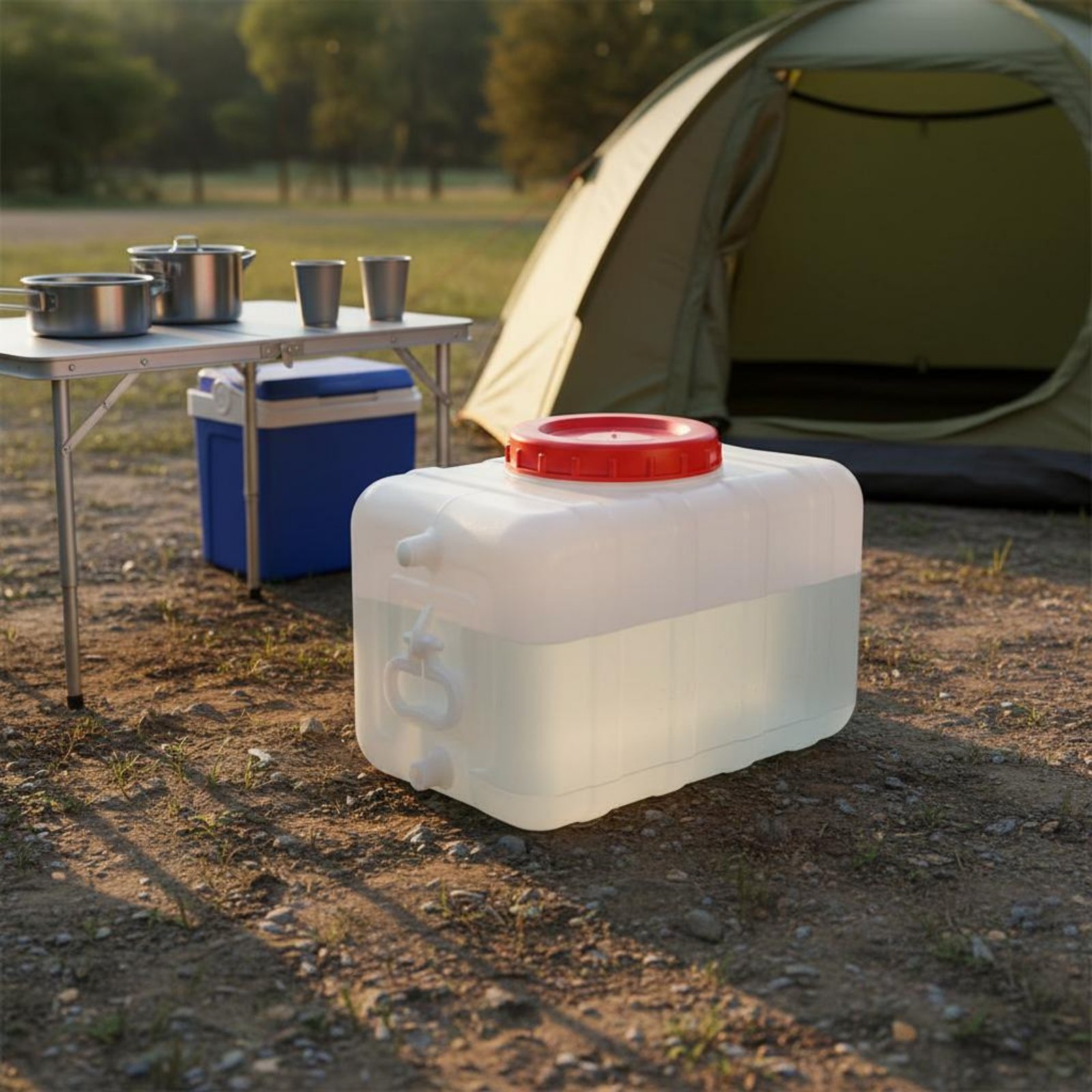 Wadah Air Plastik Food Grade d - Outdoor Camping Food ulasan dan harga