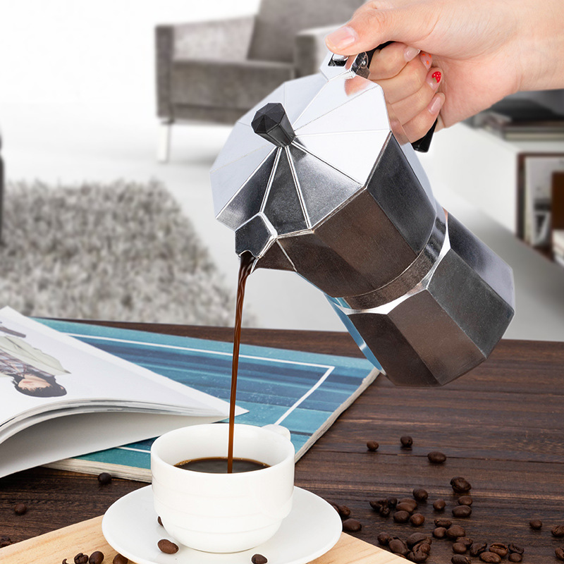 Teko Kopi Aluminium Latte Perc - Camp Percolator Coffee ulasan dan harga
