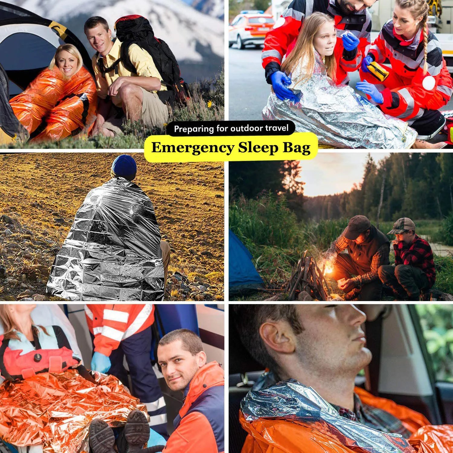 Kantong Tidur Darurat Tahan Ai - Emergency Mylar Blanket ulasan dan harga