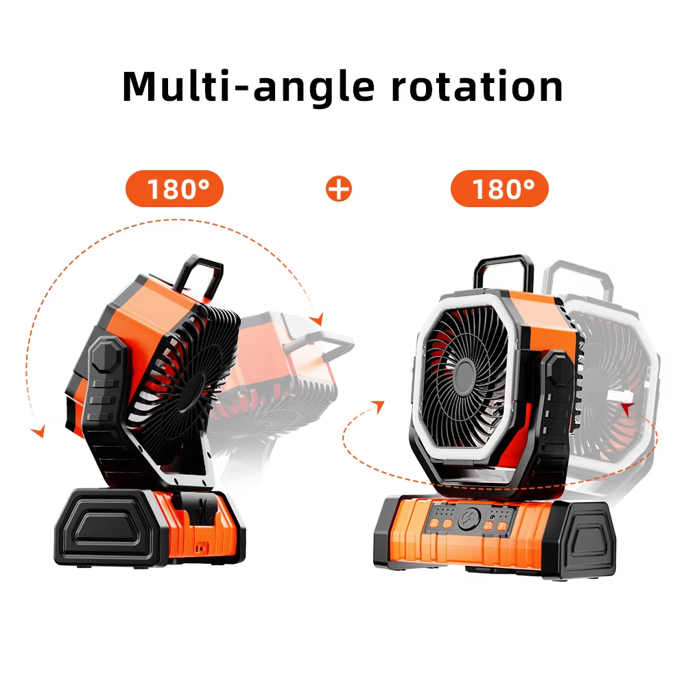 Kipas Yang Dioperasikan dengan - Outdoor Camping Misting Fan ulasan dan harga