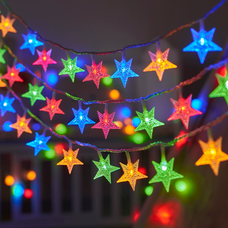 Lampu Tali Peri Bintang Memper - Outdoor Camping Lights String ulasan dan harga