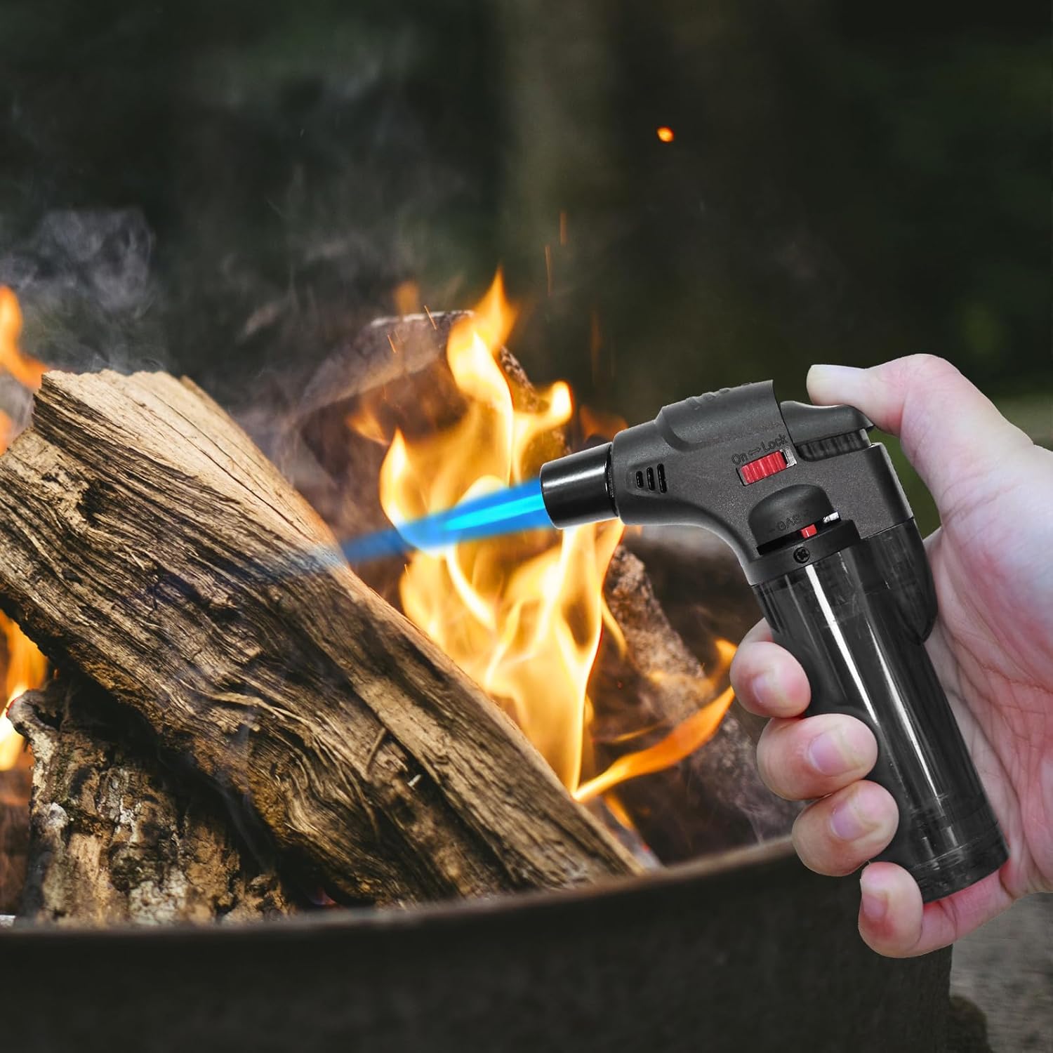 Butana Isi Ulang Jet Flame Tor - Outdoor Windproof Lighter ulasan dan harga