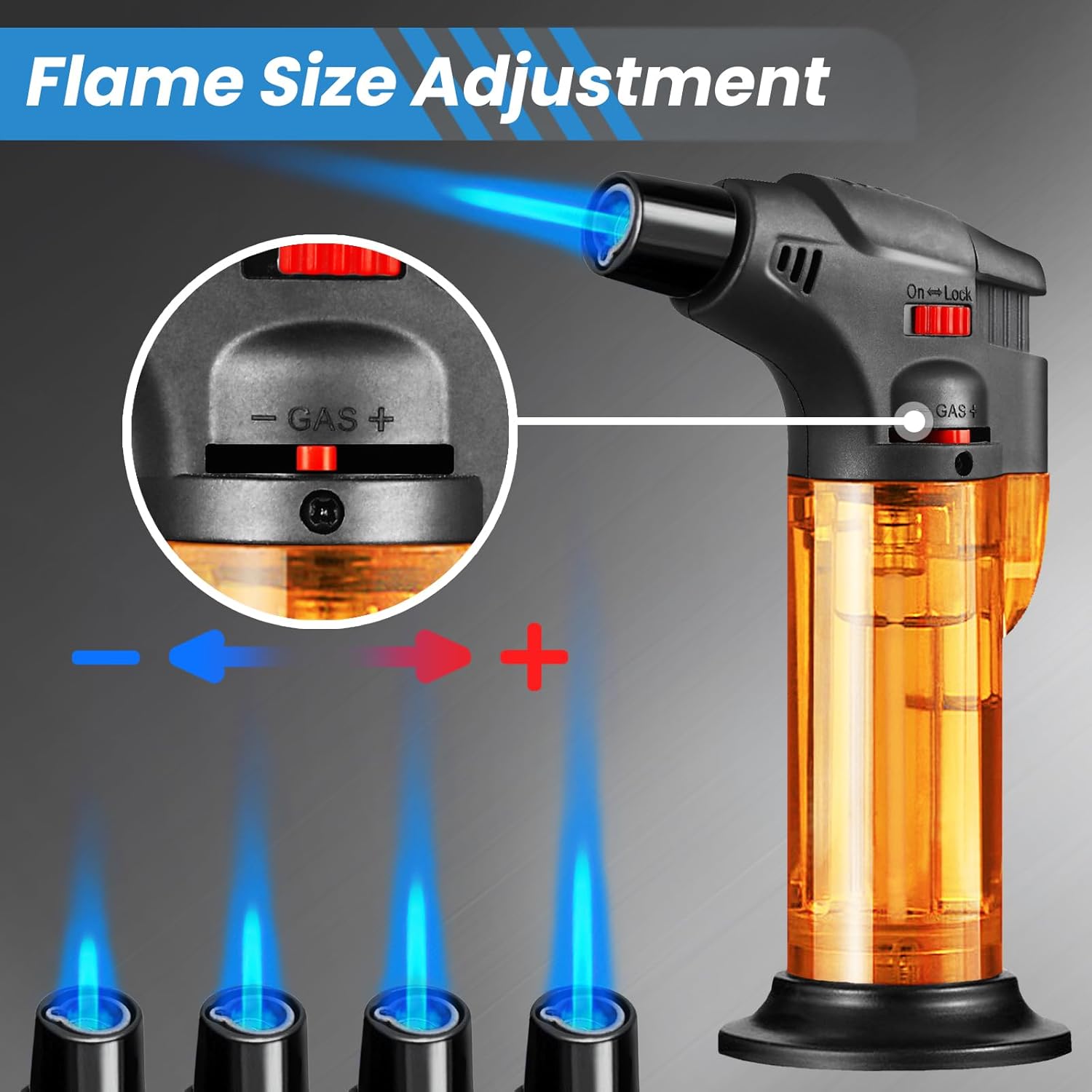 Butana Isi Ulang Jet Flame Tor - Outdoor Windproof Lighter ulasan dan harga